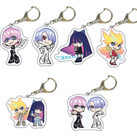 Panty & Stocking with Garterbelt 6cm Acrylic keychain Briefers Rock Cute backpack pendant Birthday Gift