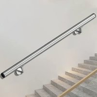 Mainrails en acier inoxydable | 304 garde-corps de sécurité intérieur et extérieur | Garde-corps pour enfants âgés | Main couronnes d'escalier murales
