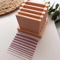 3D Printing Clay Rolling Tools Rolling Thickness String Guide Pottery Tool Kit for Earrings Pendants Jewelry Forms Making Bakery