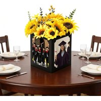 2026 New Premium Graduation Table Box Centerpieces Photo Frame Display Congrats Grad Party Favor Gift Picture Decor Photo Props