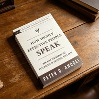 HoHighly Effective People Speak Peter Andrei English Professionals Paperback Psychology Communication Skills Guide Free Shipping