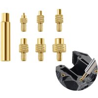 Heat Insert Nut Iron Tip M2 M3 M4 M5 M6 M8 Brass Thread Embedded Kit Heat Insertion Tool For 3D Printer Plastic Thread Heat Set