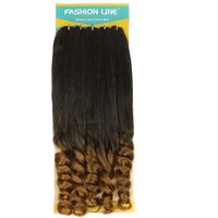 30inch 450g Synthetic Crochet Braiding Hair Extensions Tail French Curly For Women High Temperature Ombre Pre Stretched Hair