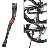 AliExpress NONE Adjustable Bicycle Kickstand for 22-26 Inch Mountain Bike Side Support Parking Rack Compatible with 24 Inch Wheels