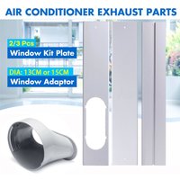 2/3 PCS Accessories Adjustable Portable Wind Shield Window Kit Slide Plate Tube Connector Adaptor
