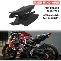 NEW Motorcycle accessories Side Winglet Spoiler Wind Flow Fixing Wing Front Fairing For Honda CB650R CB 650 R 2019 2020-2023