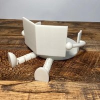 3D Printed Tissue Roll Holder, Multifunctional Paper Dispenser, Creative Toilet Paper Stand for Kitchen Bathroom Home Decor