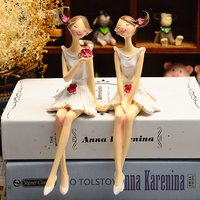 2 Stück/Set Schöne Engel-Figuren aus Harz, Feen-Figuren, Hochzeitsgeschenk, Heimdekoration, Hogar Moderno, Feen, Nordischer Garten, Engel