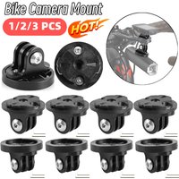 5-1PCS Bike Camera Mount Holder For Garmin Gopro Bicycle Computer Convex/Concave Holder Bike Computer Holder Adapter