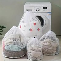 1-4pcs Big Size Large Washing Laundry Bag Mesh Organizer Net Dirty Bra Socks Underwear Shoe Storag Wash Machine Cover Clothes