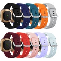 Silicone Strap For Fitbit Versa 3/Versa 4 Smart Watch Band for Fitbit Sense/Sense 2