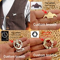 Customize Personalized Nameplates, Brooches, Stainless Steel Accessories, Custom Logos, Jewelry, Family Gifts Using Pictures