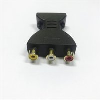 For HD TV BOX HD 1080P RCA AV To HDMI-compatible Composite Adapter Converter