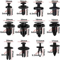60Pcs Car Snap Fastener Clip Plastic Screw Rivet Clamp Holder Button Buckle For Audi A1 A2 A3 8P A4 B5 B6 B7 B8 B9 Q2