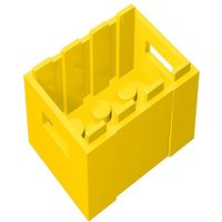 50g/12pcs 30150 City Figure Container Accessories Building Blocks Crate Food Barrel Box Treasure Chest Bricks Toys Friends Parts