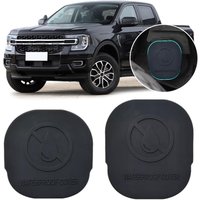2PCS For Ford Ranger 2023~2024 Rear Axle Rubber Protective Cover Back Frame Beam Sealing Sandproof Mat Accessories