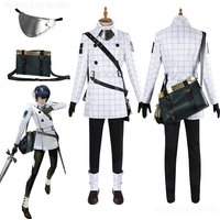Game Metaphor:ReFantazio Game Will Hero Travelling Boy Captain Cosplay Costume Cos Shoes White Suit Convention Men Halloween Cos