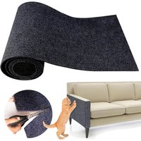Cat Scratching Climbing Carpet Mat Adhesive Trimmable Scratcher Furniture Protector Post Covered Pad Cat Tree Shelf Couch Corner