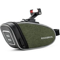 AliExpress ROCKBROS Bike Saddle Bag Portable Cycling Seat Bag Lightweight Small Bicycle Tail Bag Seatpost Backpack Rear Bag