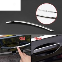 Car Exterior Door Handle Chrome Cover Decorative Bright Strip For BMW 7 Series G12 2015-2020 Left Right chrome Strip Trim