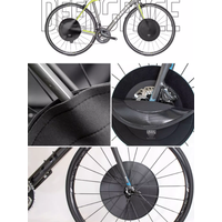 AliExpress NONE Anti-fouling Motorcycle Washing Disc Brake Cleaning Protection Cover Ultralight Bicycle Washing Disc Guard Bike Accessories