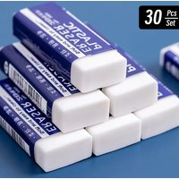 White 2b Eraser Soft And Clean Eraser Children School Exam Office Stationery Supplies Correction Supplies Creative Eraser