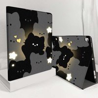 Cartoon Cat Star For Samsung Galaxy Tab S11 S10 S9 S8 S7 S6 A11 A9 A8 A7 10.5 10.4 Lite FE Plus Inch Tablet Case
