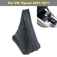For VW Volkswagen Tiguan 2007 2008 2009 2010 2011 Gear Shift Knob PU Leather Gaiter Boot Cover Collar Car Styling Accessories