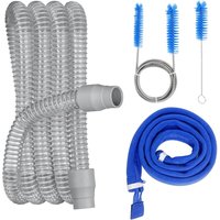 1.8m Tube for Sleep Apnea Snoring Shrink Tubing Flexible Hose Pipe Connect CPAP Tube and Breathing CPAP Apparatus Accessories