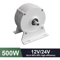 Gearless Permanent Magnet Generator Turbine Low Speed 500W 12V 24V For Water Conservancy And Wind Power Household 220V