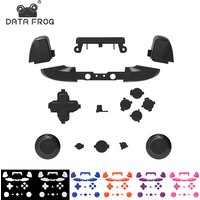 DATA FROG Matte Replacement Buttons Kit for Xbox One Slim Controller ABXY Triggers Thumbsticks DIY Repair Parts