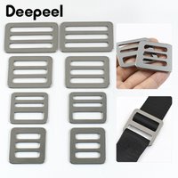 5/10Pcs 26-50mm Stainless Steel Buckles for Belt Buckle Webbing Strap Slider Clasp Pet Collar Adjust Hook DIY Bags Accessories