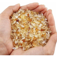 AliExpress NONE 3-12mm Natural Brazil Citrine Gravel Chips,Crushed Golden Citrine Chips from Brazil, Citrine chips, Natural crystl chips