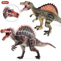 Oenux Neue Jurassic Dinosaurier Brinquedo Spinosaurus Action-figuren Offenen Mund Tyrannosaurus Tiere Modell Sammlung Kind Spielzeug Geschenk