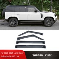 Car Exterior Accessories Sun Shade Rain Guard Window Visor For 2020+ Land Rover L663 Defender 90 110 130 Window Rain Deflector