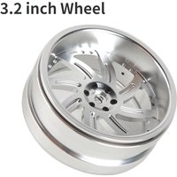 D1RC 3.2 Inch Metal Wheel 1/10 RC Crawler Car Simulated Wheels Parts for AXIAL TRX4 SCX10 TRX-4 RC4WD Upgrade Accessory