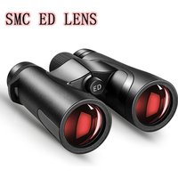 Luxun ED 10x42 Fernglas – Objektivlinsen mit extra niedriger Dispersion – vollständig mehrfach beschichtetes Teleskop mit BaK-4-Prismen für Outdoor-Ca