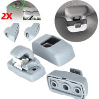 1X Sun Visor Clips For VW Amarok Beetle Bora Transporter T4 T5 T6 Passat B5 Polo Saveiro Sharan Golf 4 Touran EOS Caddy Campmob