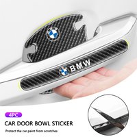 Carbon Fibre TPU Car Anti-scratch Door Bowl Sticker, Handle Sticker for BMW X1 X2 X3 X5 X4 X6 X7 G30 G20 G32 G11 G12 F40 F30 F20