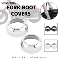39mm Motorcycle Aluminum Fork Boot Cap Covers For Harley Davidsion Sportster Dyna FXR FXD XL883 XL1200