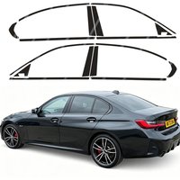 Exterior Window Trim Chrome Delete protective Film For BMW 3 Series G20 2020-2026 sedan Glossy/Matte Black Sticker