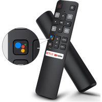 Bluetooth Voice Remote Control Replacement for TCL-Android,RC802V 65P8S Compatible with Google Assistant for TCL 55C715 Smart TV
