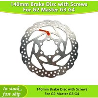 140mm 6 Hole Stainless Steel Brake Disc For Kugoo Kirin Kukirin G3 Kukirin G4 G2 Master Electric Scooter Brake Disc Parts