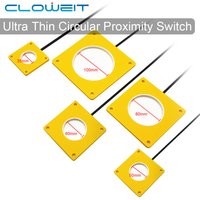 Cloweit Ultra Thin Large Ring Inductive Proximity Switch Counting Shortage Sensor With Iron Wire, Tin Wire, Nickel Strip