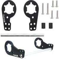 CW-01 Aluminum Rear Shock Damper Mount for 1/12 Tamiya RC Car CW01 Lunch Box Chassis Upgrades Parts
