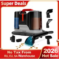 ABIR G80 Handheld Carpet Vacuum Cleaner 15Kpa Spot Cleaner Machine for Home Sofa Car Interior,Pet Bed Fabric Wet Dry Washing