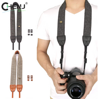 Portable Camera Strap Adjustable Camera Shoulder Neck Vintage Strap Belt 100% Cotton Camera Strap For DSLR Camera Accessories