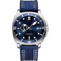 44mm New Chornograph Sports Blue Nylon Mens Automatic Watches For Man Watch Luxury Brand Fashion Quartz Wristwatches Men Clock