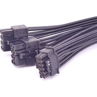 PCIe 5.0 12VHPWR PSU Power Cable For Seasonic Modular 8pin to 16pin PCI-e Gen 5.0 For NVIDIA RTX 30 Series RTX3090Ti RTX4090