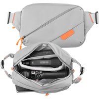 Pocket 3 Camera Accessories Crossbody Bag Large Capacity Travel Storage Bag For DJI Action 5 Pro/Insta360 Ace Pro 2/Go3s/GoPro